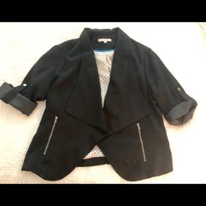 41 Hawthorn polka dot lined jacket.